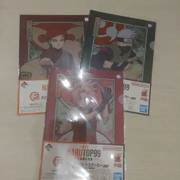 NARUTO 제일복권 하타케 카카시 가아라 하루노 사쿠라 클리어 파일
