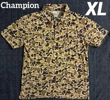 Champion 챔피온 덕헌터 카모 피케 셔츠 카모 패턴 XL
