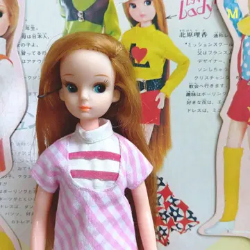 레이디 리카 엄마 공통 의상 쇼와 레트로 옷 갈아입히기 인형 의류