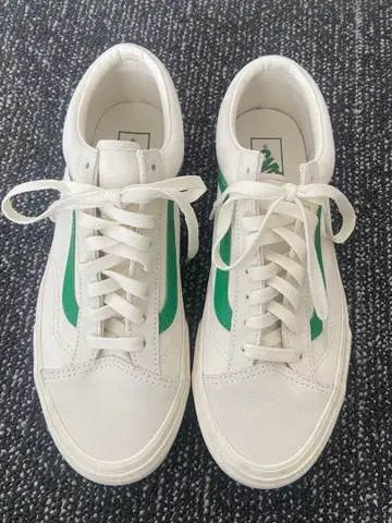 VANS 스니커즈 화이트 그린