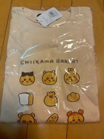 치이카와 베이커리 T셔츠 CHIIKAWA BAKERY 내추럴 XL