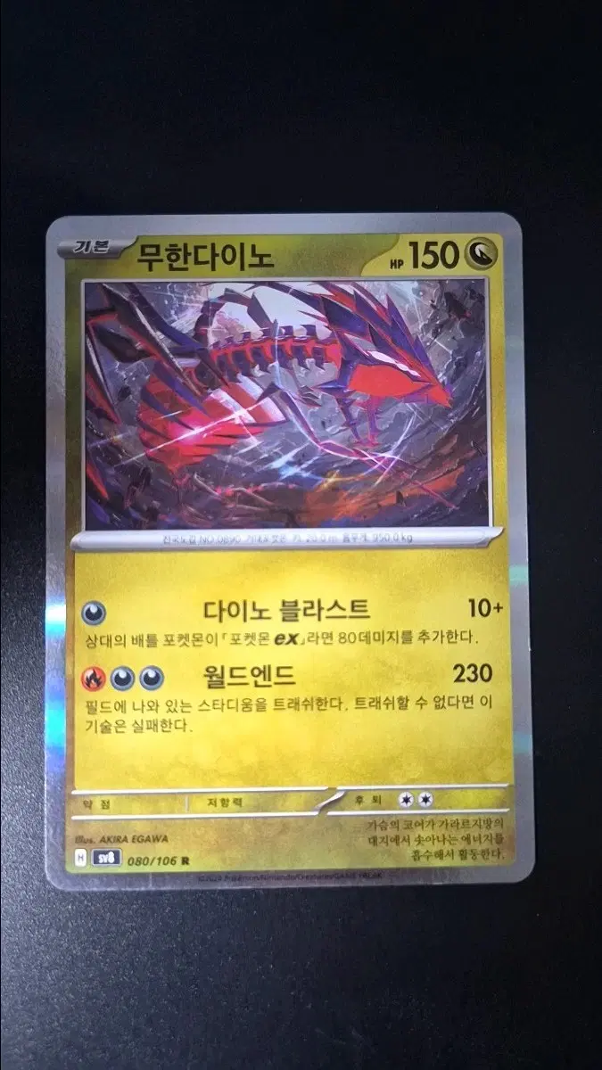 포켓몬 카드 무한다이노
