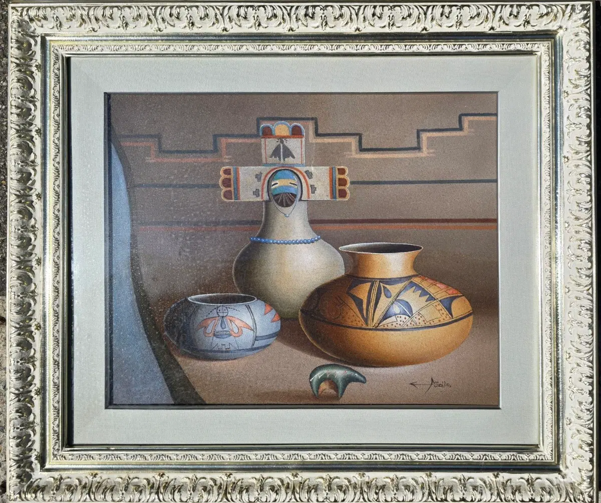 정물화.  작가미상.   12호