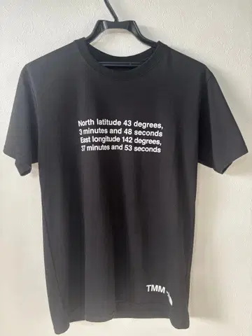 THE NORTH FACE TMM 그래픽 티셔츠 블랙