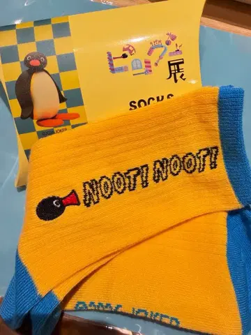 귀여움만이 전부가 아니라고!? 핑구 전시회 양말 SOCKS 완판템
