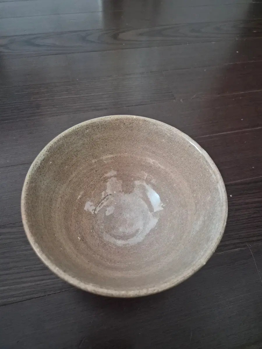 도자기 작가사인 다완