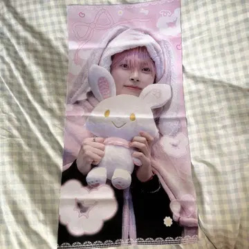 zb1 성한빈 cheering kit 슬로건 토끼