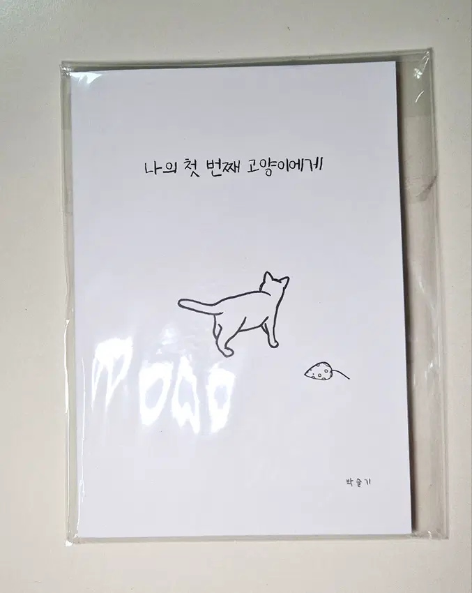 나의 첫 번째 고양이에게 책 도서