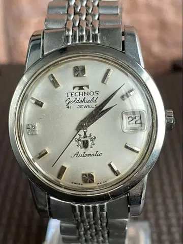 TECHNOS Goldshield 41 JEWELS 자동 와인딩