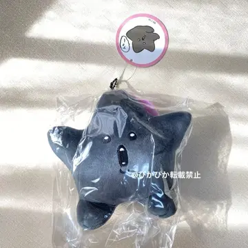 치이카와 (먼작귀) 블랙 별 마스코트 키링 별똥별 봉제 인형