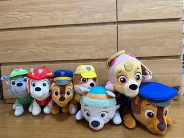 퍼피 구조대 봉제 인형 7개 세트
