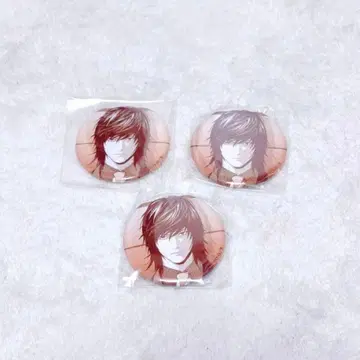 DEATHNOTE 데스노트 캔뱃지 미카미 테루 3개