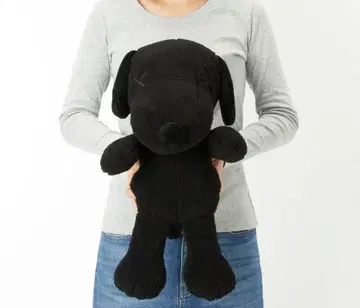 UNIQLO KAWS 스누피 봉제 인형 블랙