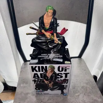 원피스 KING OF ARTIST 조로 피규어