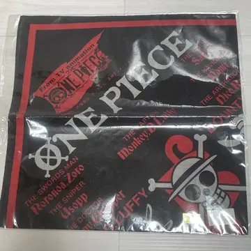 초~레어 원피스 ONE PIECE 오다이바 모험왕 반다나 대형 사이즈