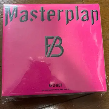 BE:FIRST Masterplan CD 새상품 슈링크 포함