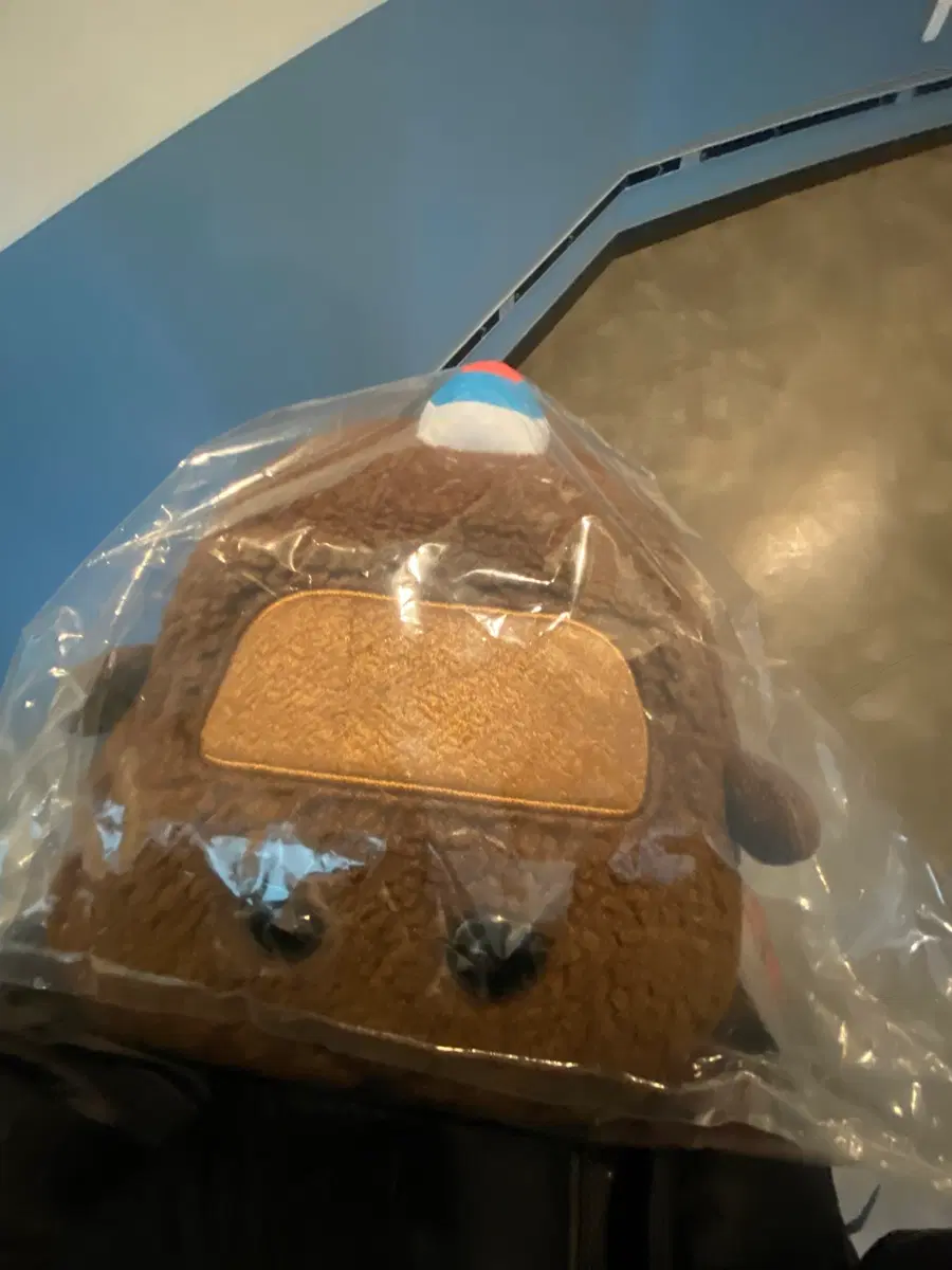 (미개봉)뿌이뿌이 모루카 허그인형 테디