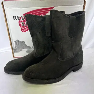 새상품 빔즈별주 데드 레드윙 스웨이드 페코스 부츠 25cm