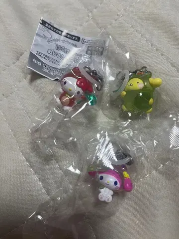 케로케로 파티 메지루시 액세서리 키티 마이멜로디 폼폼푸딩
