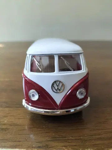 Volkswagen Type 2 미니카 레드 화이트