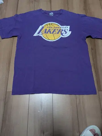 Majestic NBA LAKERS 티셔츠 퍼플