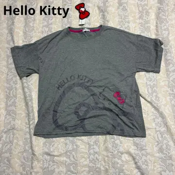 [ 새상품 ] Hello Kitty 티셔츠 그레이 3L 택 포함 새상품