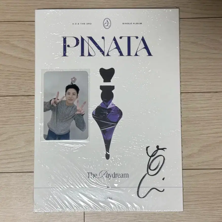 에이스 와우 싸인 피냐타 앨범 + 미공포 특전 포카 세트