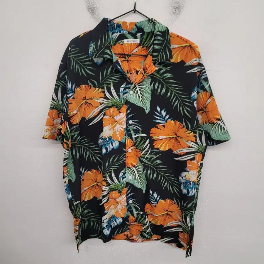 [105/XL] HERRINGBON 하와이안 셔츠