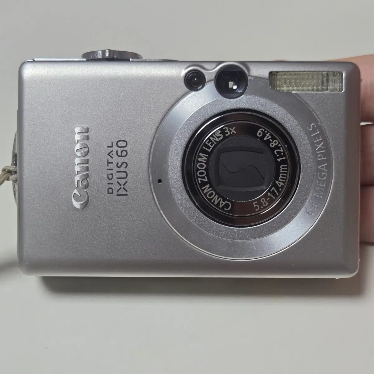 캐논 디지털 IXUS 60 실버 카메라