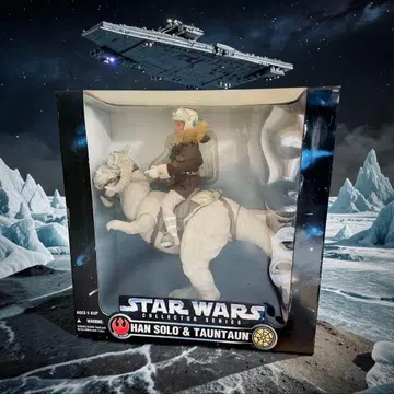 1997년 미사용 Kenner STARWARS 한 솔로 & 토온토온