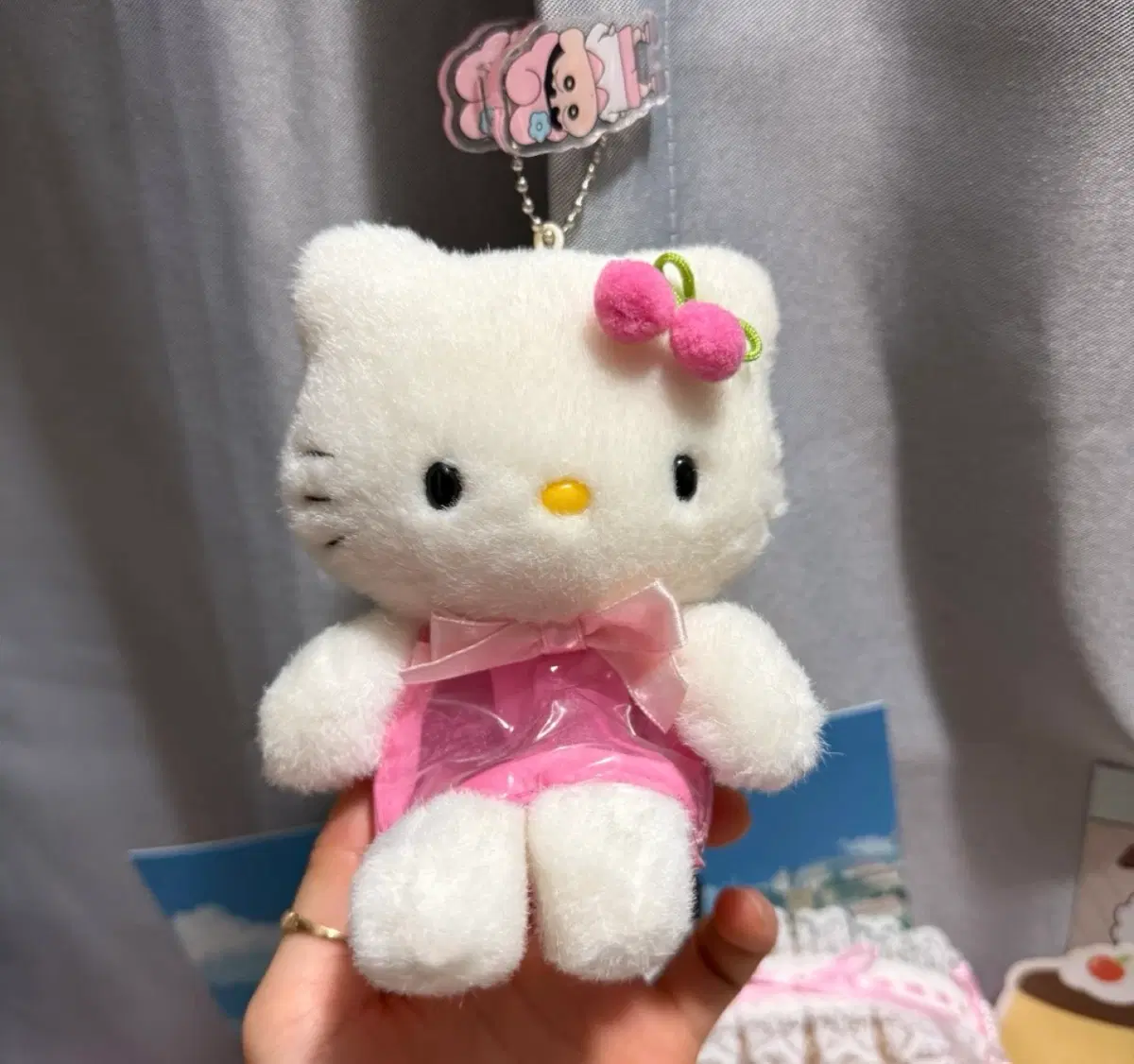고전키티 99년 체리키티 인형키링