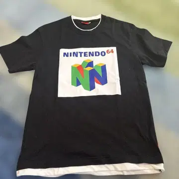 [ 미사용 새상품 ] 닌텐도 뮤지엄 셔츠 nintendo.64 S