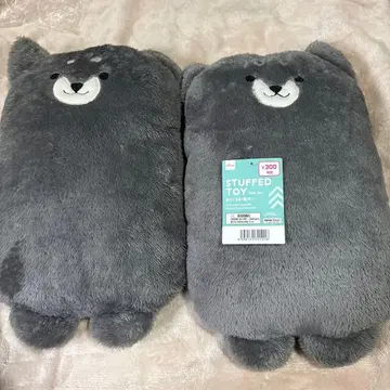 DAISO 봉제 인형 시바견 2개 세트