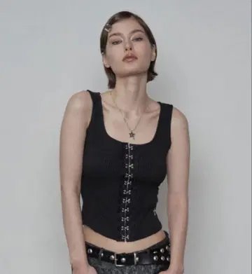 [ SETUP EXE ] LACE HOOK SLEEVELESS