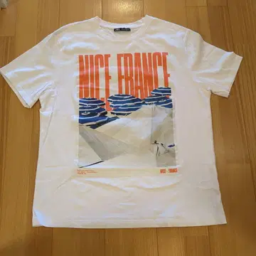 ZARA NICE FRANCE 포토 프린트 T셔츠