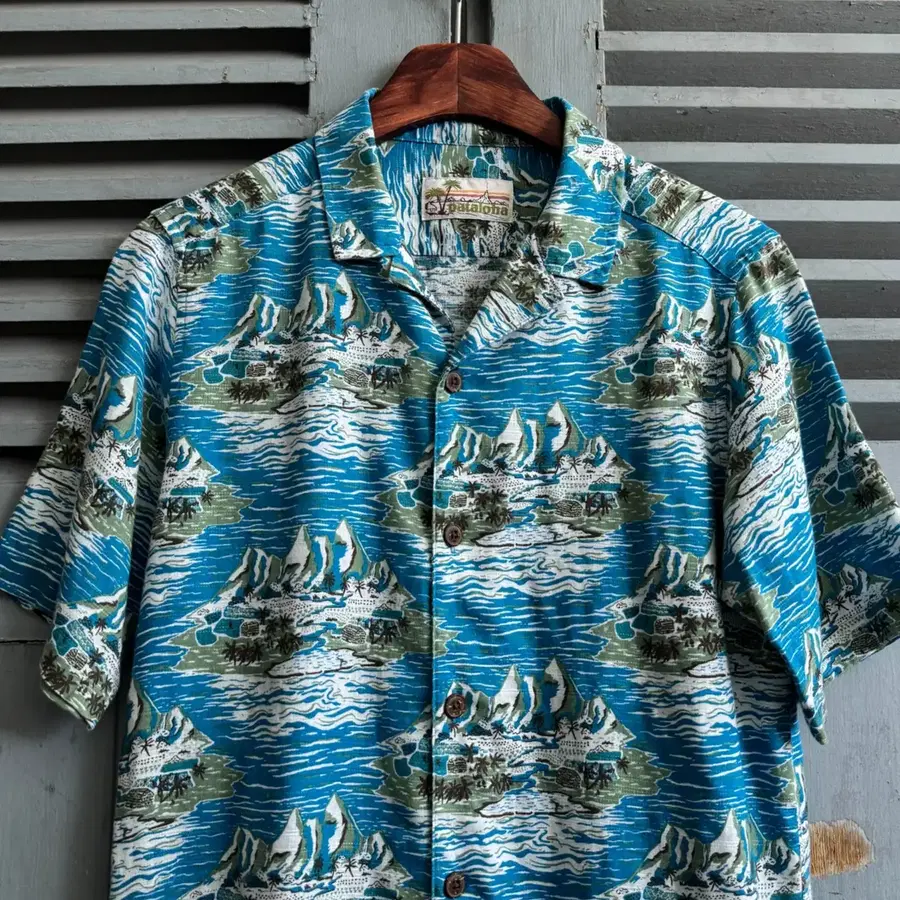 [2XL]파타고니아 Pataloha 오션 그래픽 하와이안 셔츠