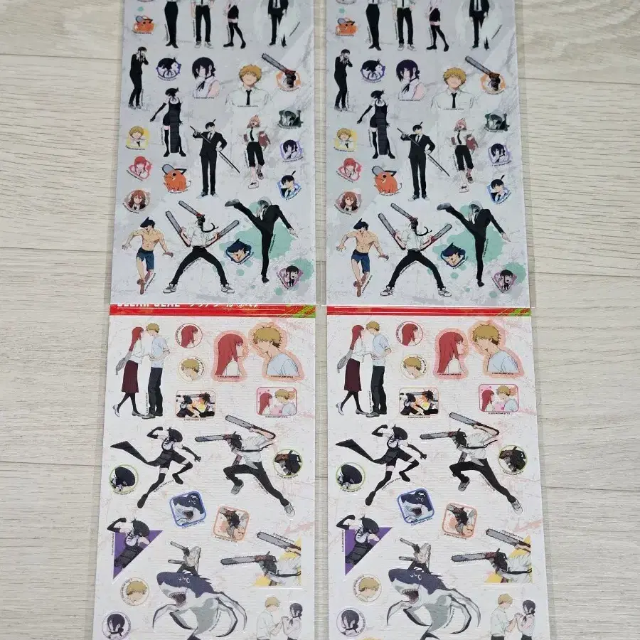 체인소맨 레제편 스티커 굿즈 2종