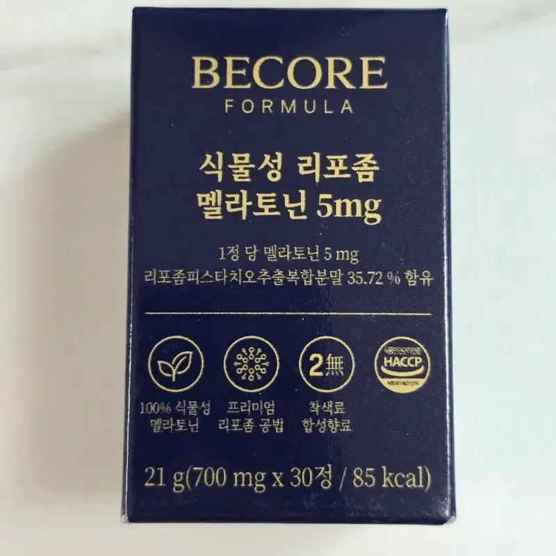 비코어 포뮬라 식물성 리포좀 멜라토닌 5mg