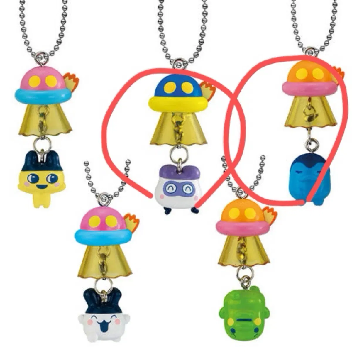 반다이 다마고치 ufo 스윙 가챠 일괄