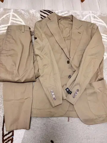 새상품급 ZARA MAN 자켓 바지 상하의 세트 코튼계