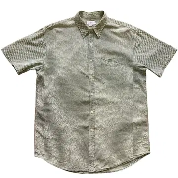 셔츠 J.CREW 제이크루 시어서커 거인 택 90s 반팔 구제 의류