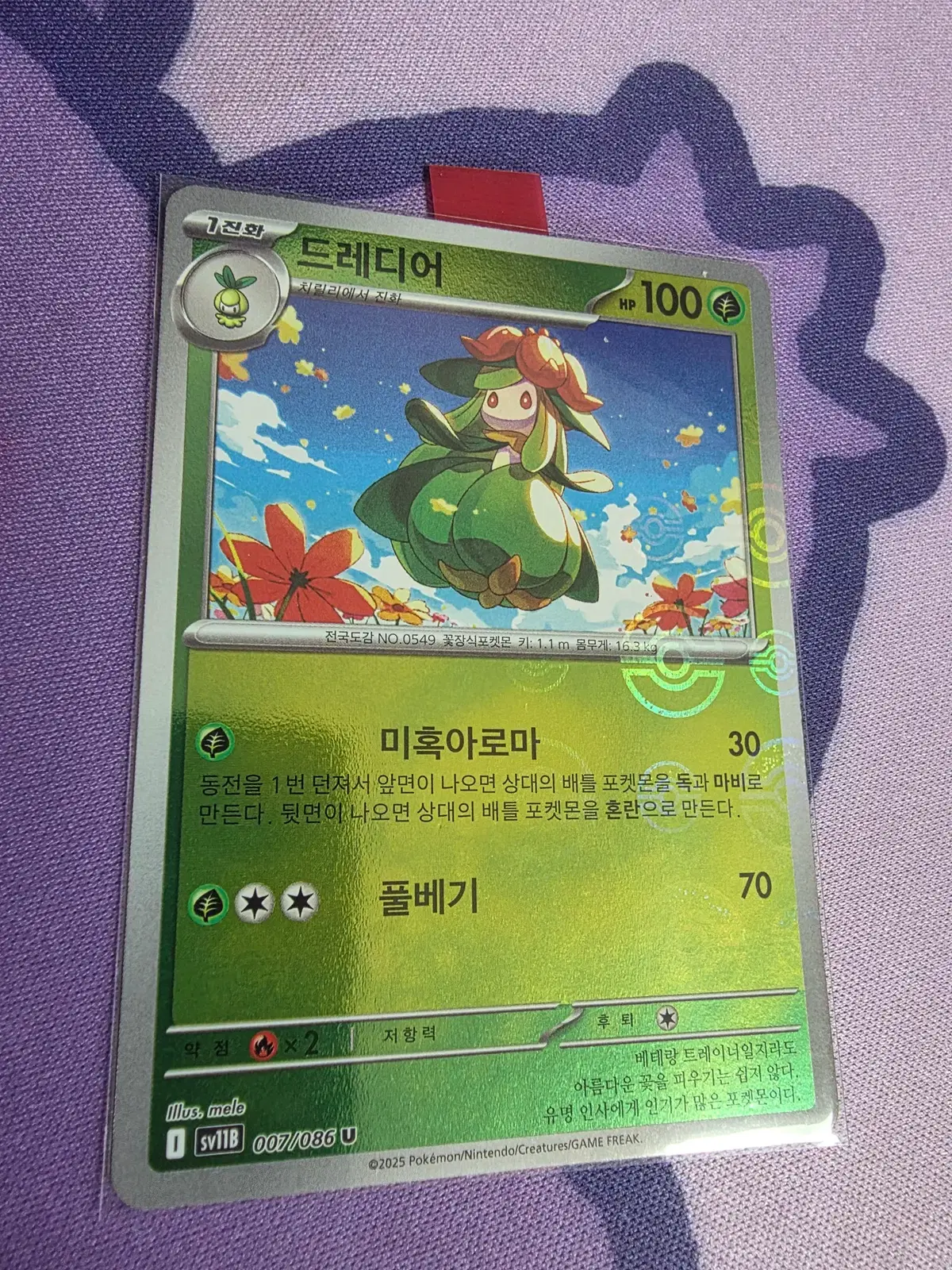 한국) 드레디어 몬스터볼 홀로 [sv11b 007/086]