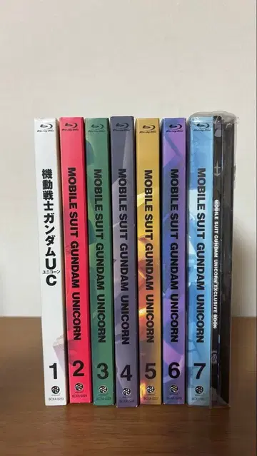 기동전사 건담 UC Blu-ray 전 7권 세트