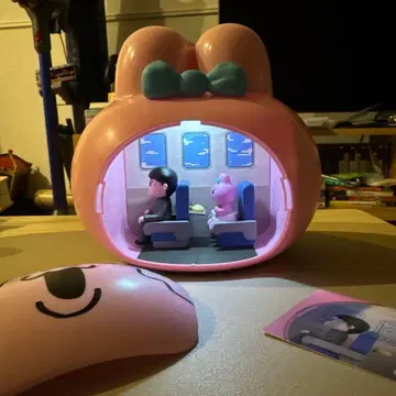 BIG 빤쮸토끼 신칸센 외출 피규어 TOP TOY 카드