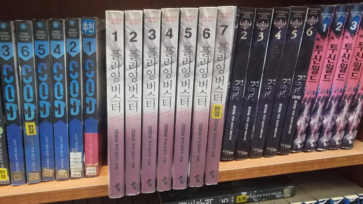 플라잉버스터 1-7 완 김원호 게임판타지 소설