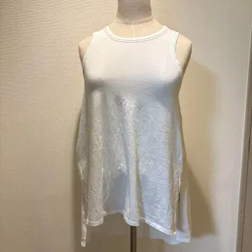 룰루레몬 슬리브리스 화이트