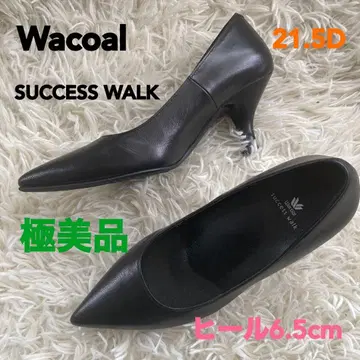 Wacoal success walk 펌프스 블랙 21.5D