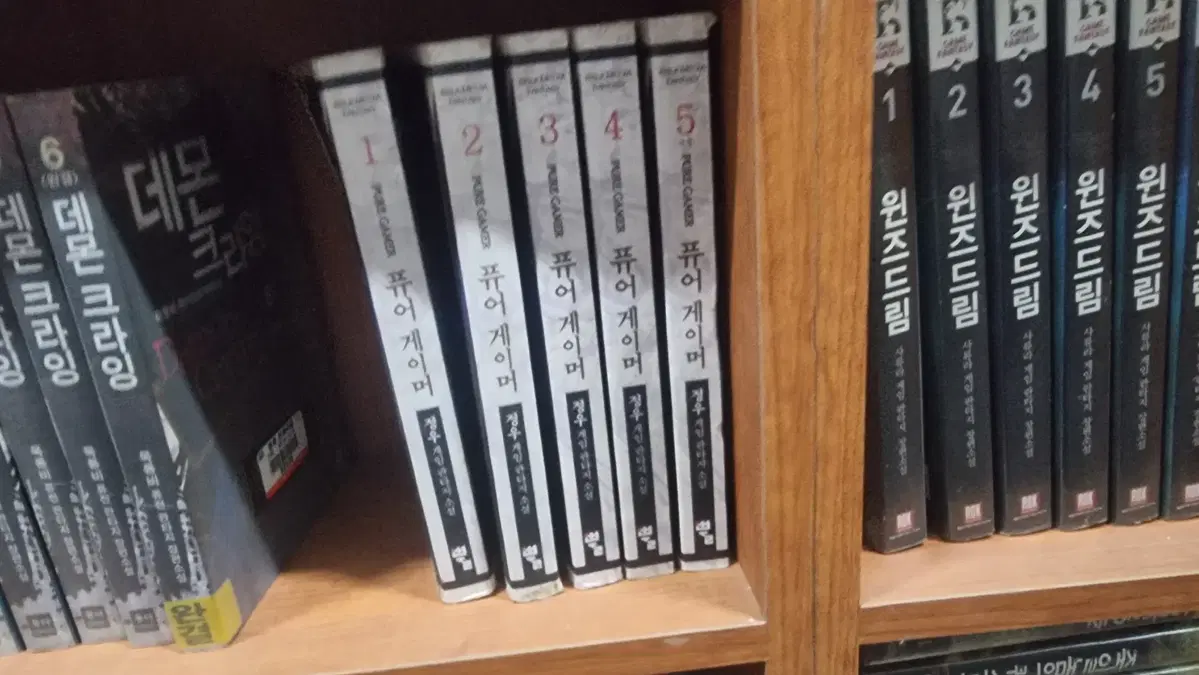 퓨어게이머 1-5 완 정우 게임판타지 소설