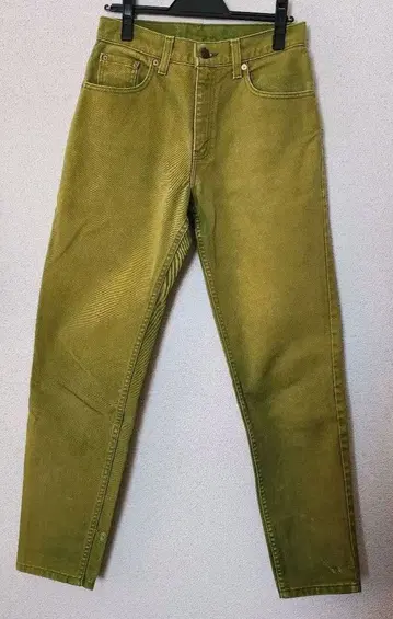Levi's 여성용 데님 팬츠 올리브 그린