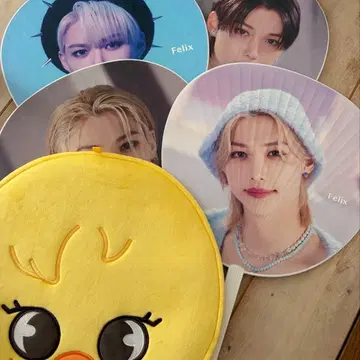 Stray Kids 필릭스 Felix BbokAri 부채 커버